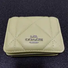 COACH チェーン付ミニミニショルダーバッグ　小銭入れ　ミニ財布　コーチ