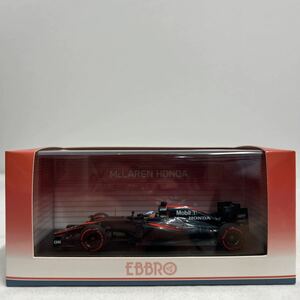 EBBRO 1/43 McLaren HONDA MP4-30 2015 Middle Season Fernando Alonso #14 エブロ マクラーレンホンダ F.アロンソ ミニカー F1 GP