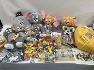 ★◆【USED】トムとジェリー ぬいぐるみ グッズ 大量セット ルーニー・テューンズ タグ付き有 Tom and Jerry まとめ 140サイズ