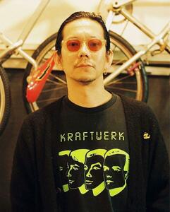 野村訓市 着用 KRAFTWERK Tシャツ ブラック Vintage ,