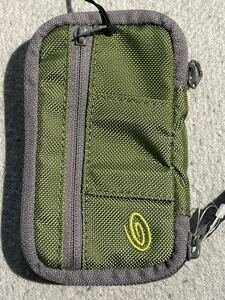 TIMBUK2 ティンバック2 PINCH PHONE WALLET AlgaeGreen/Gunmetal 897-3-7141 定価3500円税別　新品　タグ付　未使用　廃番