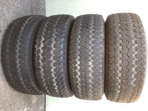 バリ山ラジアル 265/70R16 GOODYEAR WRANGLER AT/Sグッドイヤーラングラー 4本 70ランクル 95プラドサーフパジェロサファリ BENZ W463 FJ