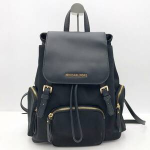 MICHAEL KORS マイケルコース リュック バッグ ナイロン ブラック【MS6134】