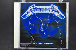 初版 国内盤☆ メタリカ / ライド・ザ・ライトニング Metallica / Ride The Lightning ■88年盤 CD 2nd アルバム CSR刻印有 25DP-5340 美盤