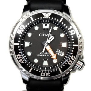 Th596301 シチズン プロマスター マリン エコ・ドライブ ダイバー200m BN0156-05E SS ポリウレタン ソーラー 腕時計 CITIZEN 未使用