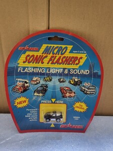 絶版ミニカー majorette マジョレット MICRO SONIC FLASHERS 80年代 CHEVROLET CORVETTE C3 シボレーコルベット 入手困難品 当時物