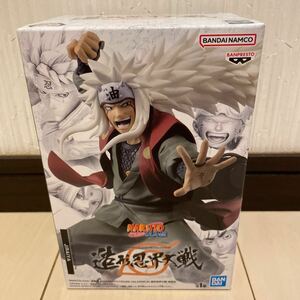 新品未開封 NARUTO ナルト 疾風伝 BANPRESTO FIGURE COLOSSEUM 造形忍界大戦 自来也 フィギュア