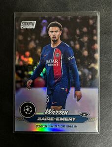 topps stadium club chrome refractor zaire emery PSG エメリ