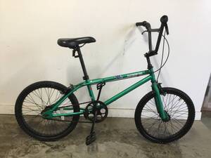 △ 岐阜発/ CALIFORNIAN BIKE/ BMX/ 自転車/ 20インチ/ ジャイロなし/ 走行確認/ ペグなし/ 現状品/ 管s0.7/ R6.12/20 △