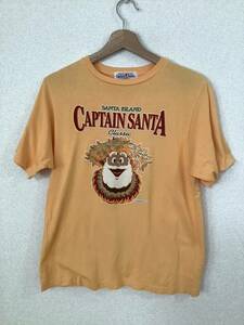 CAPTAINSANTA キャプテンサンタ　キャラクタープリントTシャツ　半袖Tシャツ　紳士服　メンズ　ジョイマーク　古着