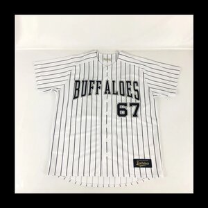 オリックス・バファローズ Buffaloes 応援グッズ 中川圭太 67 Mサイズ レプリカユニフォーム 中古 wa◇116