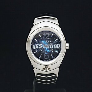 超美品 希少 Vivienne Westwood ヴィヴィアンウエストウッド アーマーウォッチ ミルキーウェイ VW-2083 SS メンズ クォーツ 箱取