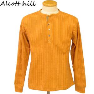 ★Alcotthill★SALE 長袖ヘンリーネックカットソー【オレンジM】秋冬モデル 35150410 アルコットヒル