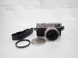 【良品】 Konica コニカ HEXAR RF Limited レンジファインダーカメラ M-HEXANON 50mm F1.2 LIMITED レンズ ストラップ付 ∴ 6FD85-1