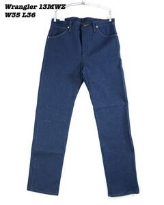 Wrangler 13MWZ INDIGO DENIM PANTS WR24008 Deadstock ラングラー デニムパンツ ジーンズ デッドストック 新品