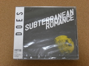 ＊【CD-DVD】DOES／SUBTERRANEAN ROMANCE（KSCL1190-1）（日本盤・未開封品）