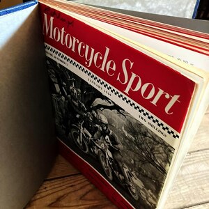 B1352 　1969年 「Motorcycle SPORT」モーターサイクルスポーツ 12冊セット　製本済　ヴィンテージ 英国車 バイク 旧車 ビンテージ 自動車