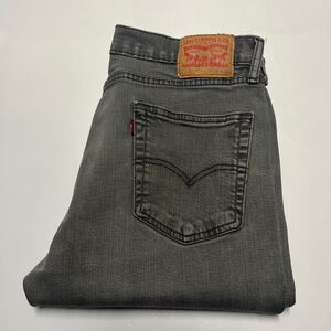 Levi’s リーバイス 514 ストレッチジーンズ デニムパンツ グレー 00514-0807 W36 L34