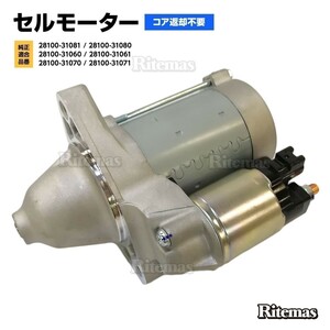 スターターモーター セルモーター マジェスタ(GRS180 GRS181 GRS182 GRS183) 28100-31081/28100-31080/28100-31061/28100-31060