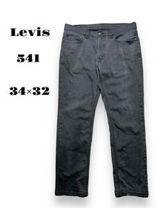 541 34×32 古着　リーバイス　Levis ブラックジーンズ　デニム