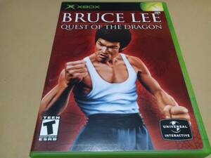 海外XBOXソフト「BRUCE LEE : QUEST OF THE DRAGON ブルース・リー / 北米版」即決