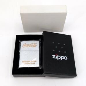 【未使用品】 ライター　zippo　CocaCola　非売品　/　ジッポー　コカコーラ