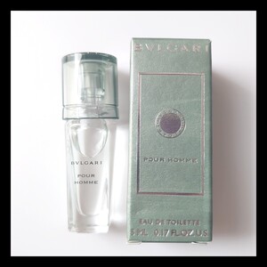 新品 未使用 BVLGARI ブルガリ　POUR HOMME オードトワレ 5ml プールオム パフューム エミレーツ メンズ