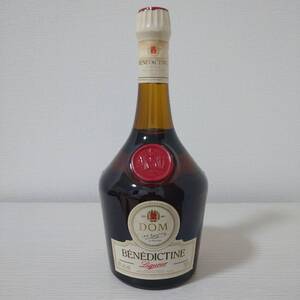 ★【未開栓/古酒】 希少　茶瓶　 BENEDICTINE DOM ベネディクティン ドム リキュール 750ml 40%　