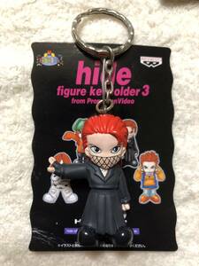 貴重☆XJAPAN☆ｈｉｄｅ☆フィギュアキーホルダー３③☆ＨＥＡＤＷＡＸ☆新品未使用