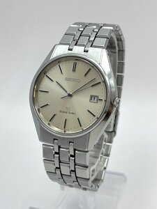 1円～/SEIKO/セイコー/GS/グランドセイコー/9587-8000/3針/デイト/シルバーカラー/ラウンド/クォーツ/メンズ腕時計/ジャンク/T109