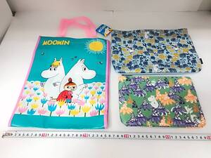 ●未使用 ムーミン MOOMIN オトナミューズ 付録 レザー調 ポーチ・マーブルシュッド maebleSud 欧風 ポーチ・おまけ レッスンバッグ