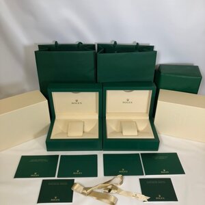 ■【買取まねきや】ROLEX ロレックス 空き箱 空箱 純正BOX ボックス 時計ケース 中古品 計2点■