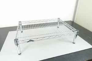 45.5*60.5*16cm　ルミナスラック　上置き棚　作業台　スチールラック　25mmパイプ　架台　業務用　450　600