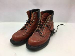 ●中古ブーツ● RED WING 8804 SUPERSOLE スーパーソール ブラウン メンズ 24.5cm