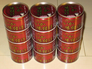 伊藤食品　国産いか　いか味付　135g×12缶　北海道産てんさい糖、魚醤、丸大豆しょうゆで味付け　あいこちゃんブランド