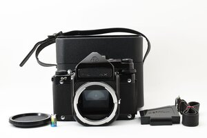 ◇◆ 極上美品 ペンタックス Pentax 6x7 TTL 中判 フィルム カメラ ボディ ボデー 純正ケース 動作確認済 バケペン 1191 ◆◇