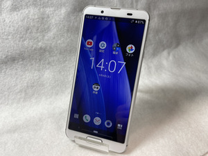 ◎中古◎AQUOS sense3 SH-02M シルバー docomo〇 SIMロック解除済み