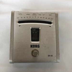 【ジャンク品】KORG(コルグ) フットチューナー DT-10 ※電源の確認は取れましたが、チューニングが機能していませんでした (063112)