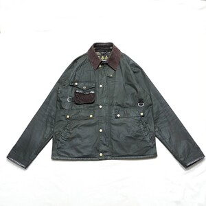 00s Barbour Standen Spey L バブアー　スタンデン　オイルドジャケット スペイ　フィッシング　セージ