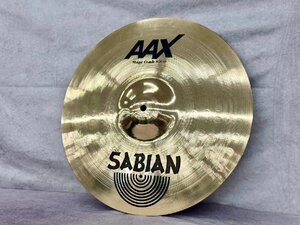 【 C 】981 SABIAN AAX Stage Crash 16/41cm クラッシュシンバル セイビアン