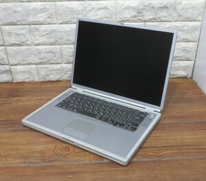 ★≪ジャンク品≫PowerBook15 G4-667M/512M/80G [t25012701]