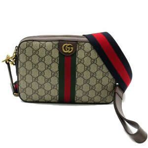 グッチ GGスプリーム ショルダーバッグ ブランドオフ GUCCI PVCコーティングキャンバス ショルダーバッグ コーティングキャンバス/レザー