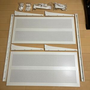 未使用 IKEA ALGOT 可動棚 DIY 付属品有り