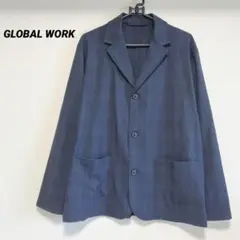 グローバルワーク　GLOBAL WORK  　テラードジャケット　メンズ　M