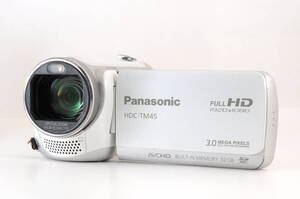 動作品 パナソニック Panasonic HDC-TM45 白 ホワイト デジタルビデオカメラ 管MM1318