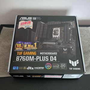 ☆新品・未開封・送料無料☆② ASUS TUF GAMING B760M-PLUS D4