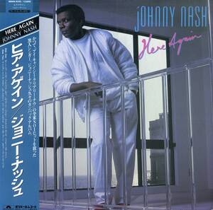 A00562521/【即決/送料無料】LP/ジョニー・ナッシュ (JOHNNY NASH)「Here Again (1986年・28MM-0522・ソウル・SOUL・ラヴァーズロック・