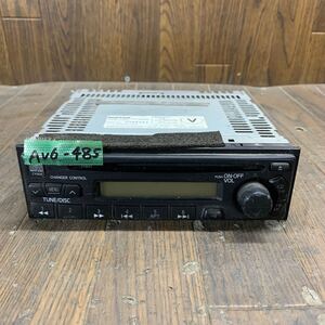 AV6-485 激安 カーステレオ CDプレーヤー NISSAN clarion PP-2448B 0366553 CD FM/AM 通電未確認 ジャンク