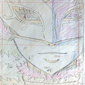 ブラッククローバー 直筆 原画 2枚セット ウィリアム／Genga Cel セル画 ／アニメ Anime 原動画