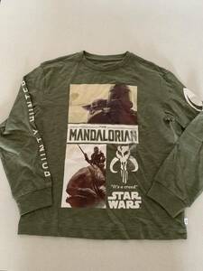 ■ＧＡＰ■新品■150■ギャップ■人気ロンT■ＵＳＡ■カーキ■スターウォーズ■STAR WARS■2-2